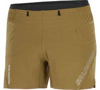 Salomon - Sense Aero 5'' Shorts M Brilliant Olive de Lana - Talla M - Caqui Caqui M
