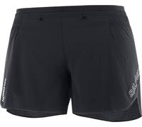 Salomon pantalón corto Sense Aero vêtement running femme S Noir