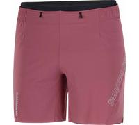 Salomon - Sense Aero 7'' Shorts M Nocturne de Lana - Talla L - Burdeos Burdeos L