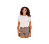 Salomon - Ropa trail running mujer - Sense Aero SS Tee GFX W Whisper White/White para Mujer - Talla S - Beige Beige S