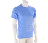 SALOMON Sense Aero Ss Tee Gfx M - Hombre - Azul / Blanco - talla L- modelo 2025