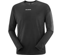 SALOMON Sense Aero Ls Tee Gfx - Hombre - Negro - talla M- modelo 2025