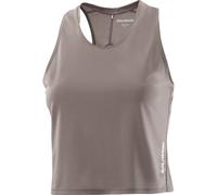 SALOMON Sense Aero Short Tank W - Mujer - Gris - talla XS- modelo 2026