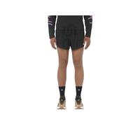 Salomon - Ropa para trail running - Sense Aero Split 3" Shorts M Deep Black - Talla S - Negro Negro S