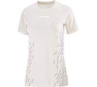 SALOMON Sense Aero Ss Tee Gfx W - Mujer - Blanco - talla S- modelo 2025
