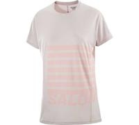 Salomon Sense Aero GFX Mujer T-Shirt L Beige