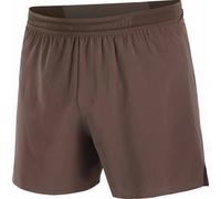 Salomon - Sense Aero Stow 5" Shorts M Coffee Bean - Talla M - Marrón Marrón M