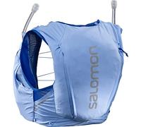 SALOMON Sense Pro 10W with flasks Mochila, Unisex adulto, Provence/Ebony/Nautical Blue (Azul), XS