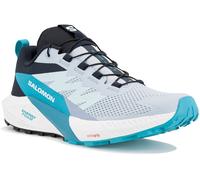 Salomon SENSE RIDE 5, Zapatos de senderismo para Mujer, Cashmere Blue Carbon Peacock Blue, 38 EU