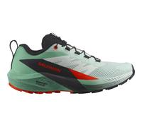 SALOMON Sense Ride 5 W - Mujer - Verde / Negro / Rojo - talla 40 2/3- modelo 2025