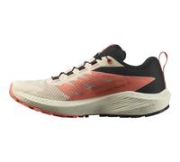 Salomon SENSE RIDE 5, Zapatos de senderismo para Mujer, Tender Peach Fusion Coral Black, 42 2/3 EU