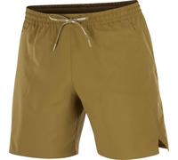 Salomon - Shakeout Core 7'' Shorts No L M Brilliant Olive - Talla S - Caqui Caqui S