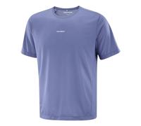 Salomon- Shakeout Core T-Shirt- Tops- Hombre- Azul- M- Shakeout Core T-Shirt