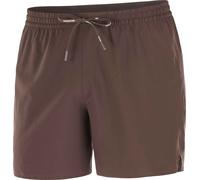 Salomon - Shakeout Easy Shorts 5” M Coffee Bean - Talla L - Marrón Marrón L