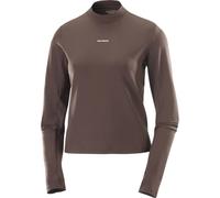 SALOMON Shkout Bliss Ls Tee W - Mujer - Marrón - talla M- modelo 2025