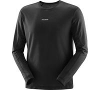 SALOMON Shkout Core Ls Tee - Hombre - Negro - talla S- modelo 2025