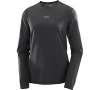 SALOMON Shkout Core Ls Tee W - Mujer - Negro - talla XS- modelo 2025