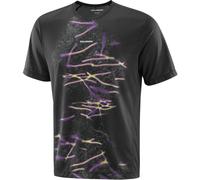 SALOMON Shkout Core Ss Tee Gfx M - Hombre - Negro - talla M- modelo 2026