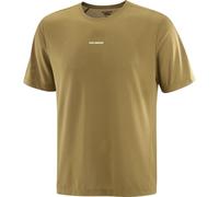 SALOMON Shkout Core Ss Tee - Hombre - Marrón / Verde - talla M- modelo 2025