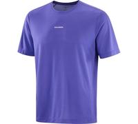 Salomon - Shakeout Core SS Tee M Liberty de Lana - Talla L - Púrpura Púrpura L