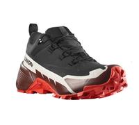 SALOMON Shoes Cross Hike GTX 2 Choc, Zapatillas Hombre, Black/Bitter Chocolate/Fiery Red, 44 EU