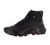 SALOMON Shoes Cross Hike Mid GTX 2 W Choco, Zapatillas Mujer, Black/Chocolate Plum/Black, 39 1/3 EU