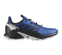 SALOMON Shoes Supercross 4 GTX, Zapatillas de Trail Running Hombre, Lapis Blue/Black/White, 46 EU