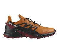 SALOMON Shoes Supercross 4, Zapatillas de Trail Running Hombre, Marmalade/Black/Biking Red, 44 2/3 EU