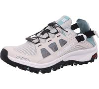 SALOMON Shoes Techamphibian 5 W, Sandalias Deportivas Mujer, Lunar Rock/Aquifer/White, 41 1/3 EU
