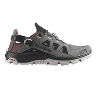 SALOMON Shoes Techamphibian 5 W, Sandalias Deportivas Mujer, Pewter/Black/Wild Ginger, 41 1/3 EU