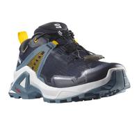 SALOMON Shoes X Raise GTX J Nisk Lemo, Zapatillas, Night Sky/China Blue/Lemon, 33 EU