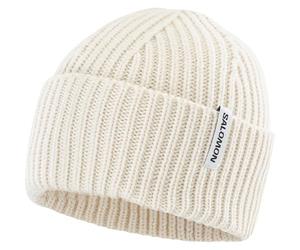 SALOMON Snowbird Beanie U, Gorro, Adultos Unisex, Blanco