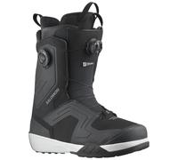 Salomon Snowboard - Botas de snowboard hombre - Dialogue Dual Boa Black/White - Talla 41,5 - Negro Negro 41.5
