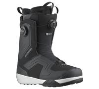 Salomon Snowboard - Botas de snowboard hombre - Dialogue Dual Boa Wide Black/White - Talla 30.5 - Negro Negro 30.5