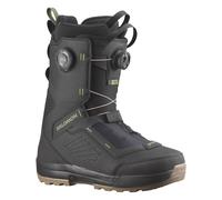 Salomon Snowboard - Botas de snowboard hombre - Echo Dual BOA Black/Deep Lichen Green de Lana - Talla 43 - Negro Negro 43