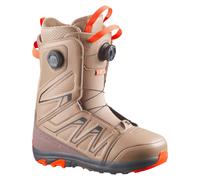 Salomon Snowboard - Botas de snowboard hombre - Launch BOA SJ BOA Kelp/Brown Lentil/Dragon Fire - Talla 43 - Beige Beige 43