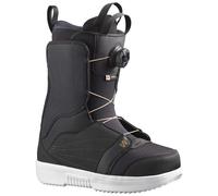 Salomon Snowboard - Botas de snowboard mujer - Pearl Boa Black/White/Gold para Mujer - Talla 23 - Negro Negro 23