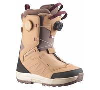 Salomon Snowboard - Botas de snowboard mujer - Vista Dual Boa Tan/Deep Taupe/Port para Mujer de Lana - Talla 36,5 - Marrón Marrón 36.5