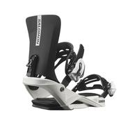 Salomon Snowboard - Fijaciones snowboard - Rhythm JR Black/White de Nylon - Talla S - Negro Negro S