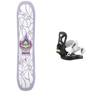 Salomon Snowboard - Packs (esquí + fijaciones) - Pack Grace 2027 de Madera - Púrpura Púrpura 110 cm.115 cm.120 cm.125 cm.130 cm