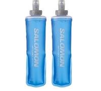 SALOMON Soft Flask 250ml/8oz 28 Frasco de Hidratación Suave Unisexo, Comodidad, Válvula de alto flujo, Fácil de usar, Azul (Paquete de 2)