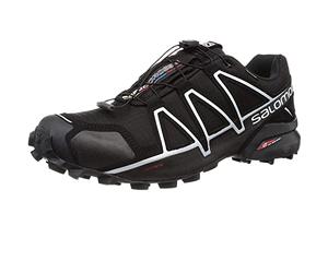 SALOMON Speedcross 4 Gore-tex, Zapatillas de Trail Running Hombre, Negro (Black/Silver Metallic), 46 2/3 EU