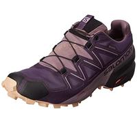 Salomon Speedcross 5 Gore-Tex Zapatillas de Trail Running para Mujer, Protección climática, Agarre agresivo, Ajuste preciso, Mysterioso, 36 2/3