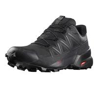 Salomon Speedcross 5 Gore-Tex Zapatillas de Trail Running para Mujer, Protección climática, Agarre agresivo, Ajuste preciso, Black, 37 1/3