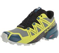 SALOMON Speedcross 5, Zapatillas de Trail Running Hombre, Multicolor Duck Green Black Evening Primrose, 40 EU