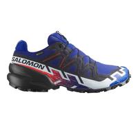 Salomon - Zapatillas de trail - Speedcross 6 GTX Equipe Surf W/Fir - Talla 47 1/3 - Azul Azul 47 1/3