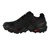 Salomon Speedcross 6 GTX, Sneaker Hombre, Negro/Negro/Fantasma, 45 1/3 EU