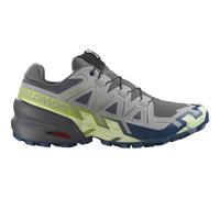 Zapatillas de trail salomon speedcross 6 castlerock/lime cream/po 46 2/3