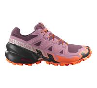 Salomon Speedcross 6 W scarpe trail running donna-39 1/3-Huckleberry/Dusky Orchid/Nectarine