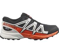 Salomon Speedcross Climasalomon Waterproof (impermeable) Junior unisex-niños Zapatos de trail running, Negro (Black/Lunar Rock/Cherry Tomato), 31 EU